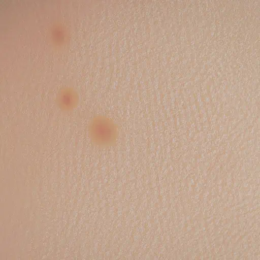 תמונת תקריב של כתם סרטן העור